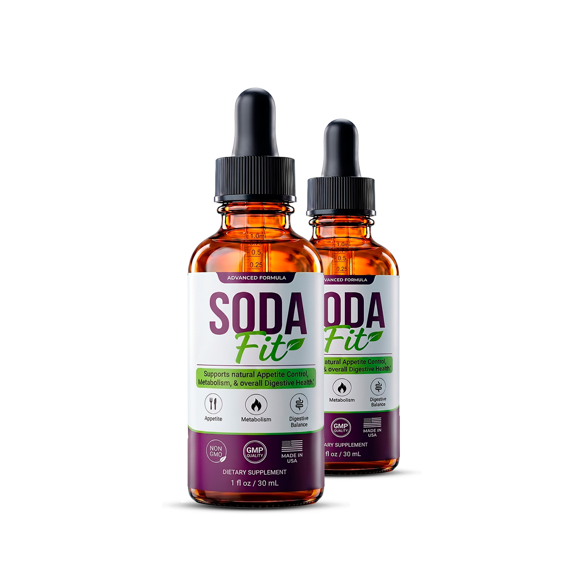 SodaFit 2 Bottles package